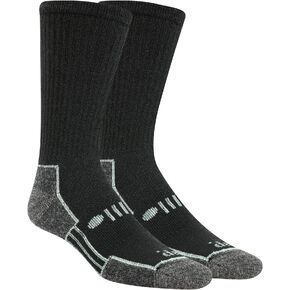 Jeep Men's Heavy Duty Wool Crew Socks-2 Pair Pack-Cushioned Comfort