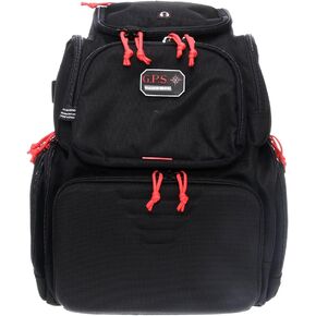 G5 Outdoors G.P.S. Handgunner Range Backpack With Foam Cradle For 4 Handguns, Durable Pistols, Ammo & Shooting Accessories Storage