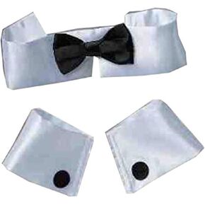 Forum Women's Costume Collar Bow Tie and Cuff Set in Kuwait