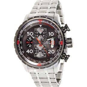 Invicta Men's Aviator Analog Display Japanese Quartz Silver Watch, Gold, Black (Model: 12704, 28898, 28899) in Saudi Arabia