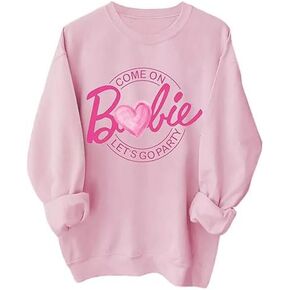 Aumetty Come On Let's Go Party Sweatshirt Women's Tide Cute Fall Long Sleeve Pullover Streetwear Gift Top in Saudi Arabia