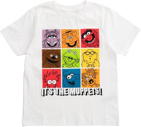 مجموعة من 3 تي شيرتات من Disney Muppets Kermit The Frog Animal Gonzo للرضع والأطفال الصغار in Kuwait