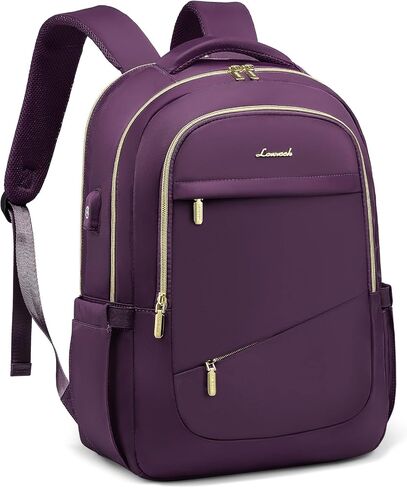 LOVEVOOK Laptop Backpack for Women, Slim Business Laptops Bag with Separate Computer Compartment Stylish Daypack for College Work Travel, Fits 15.6" Laptop in Saudi Arabia