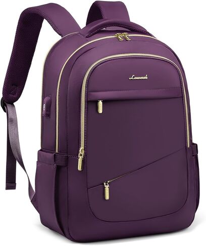 LOVEVOOK Laptop Backpack for Women, Slim Business Laptops Bag with Separate Computer Compartment Stylish Daypack for College Work Travel, Fits 15.6" Laptop in Saudi Arabia