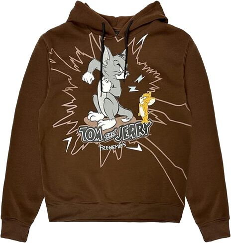 Southpole Men's Tom and Jerry Thick Gel Hoody in Saudi Arabia