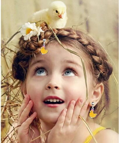 aganippe 16/20/24 أزواج الفتيات كليب على الأقراط لطيف تتدلى قطرة كليب على الأقراط للفتيات غير ثقب الأقراط مجموعة مجوهرات للفتيات الصغيرات أقراط يونيكورن قوس قزح الأقراط حورية البحر الأقراط للأطفال in Kuwait