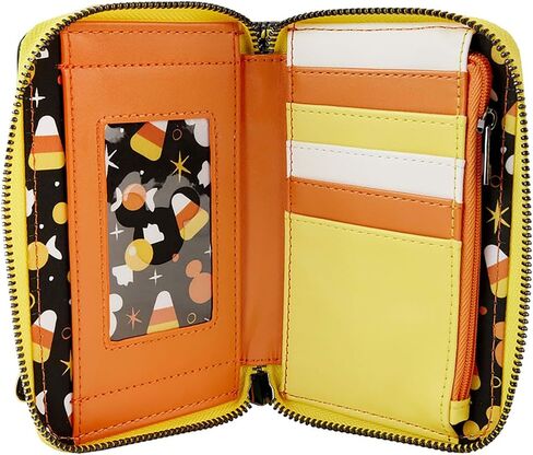 Loungefly Disney Mickey and Friends Candy Corn Zip Around Wallet in Saudi Arabia