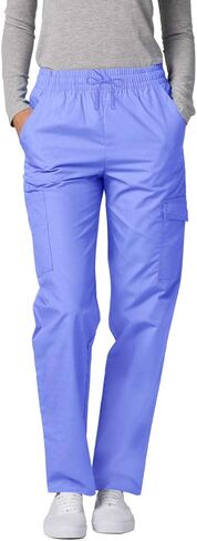 Adar Universal Scrubs for Women - Tapered Cargo Scrub Pants in Kuwait
