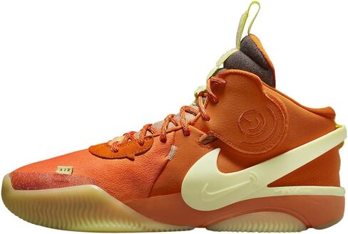 حذاء كرة السلة Nike Air Deldon Safety للجنسين باللون البرتقالي/Citron Tint in Saudi Arabia