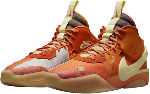 حذاء كرة السلة Nike Air Deldon Safety للجنسين باللون البرتقالي/Citron Tint in Saudi Arabia