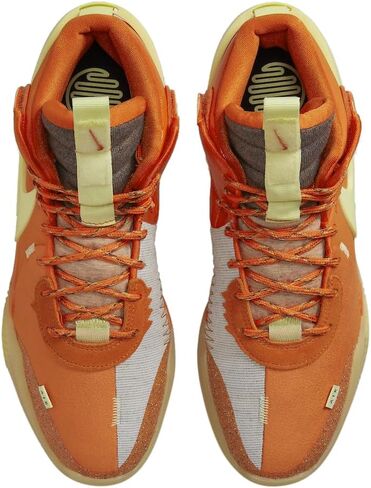 حذاء كرة السلة Nike Air Deldon Safety للجنسين باللون البرتقالي/Citron Tint in Saudi Arabia