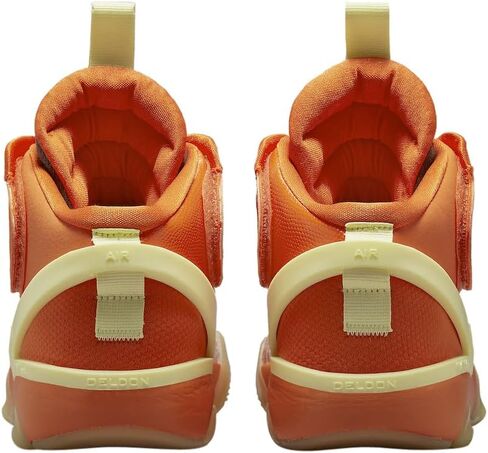 حذاء كرة السلة Nike Air Deldon Safety للجنسين باللون البرتقالي/Citron Tint in Saudi Arabia