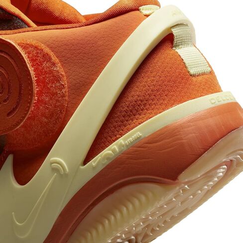 حذاء كرة السلة Nike Air Deldon Safety للجنسين باللون البرتقالي/Citron Tint in Saudi Arabia