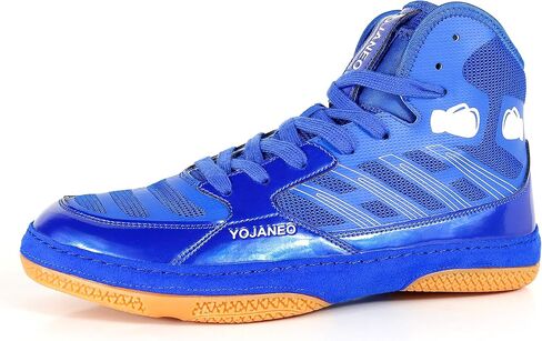 YOJANEO Wrestling Shoes Men Boxing Shoe Fitness Sneakers– High Traction Wrestling Shoes for Men, Women, Youth & Kids in Kuwait