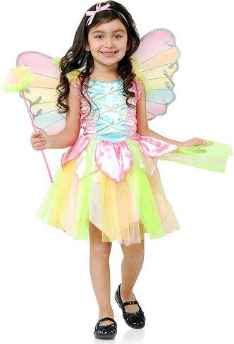 Rubie's Child's Charades Rainbow Princess Fairy Costume, Medium in Saudi Arabia