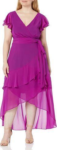 City Chic Women's Apparel Women's Plus Size Maxi Flirty Tier in Saudi Arabia