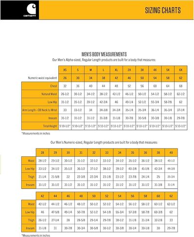 شورت عمل قماشي رجالي من Carhartt مقاس 25.4 سم in Kuwait