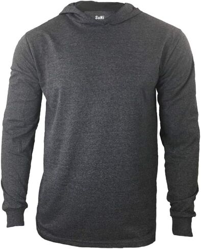 Men Construction Long Sleeve Work T Shirts with Hood in Saudi Arabia