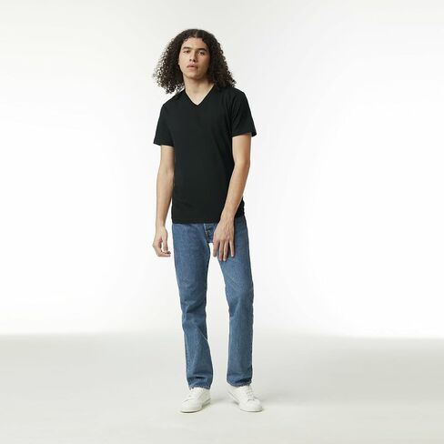 American Apparel Unisex CVC V-Neck T-Shirt, Style G2006CVC, 2-Pack in Saudi Arabia