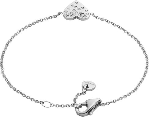 سوار Kariana النسائي من Skagen ذو اللون الفضي مع لمسات كريستالية in Kuwait