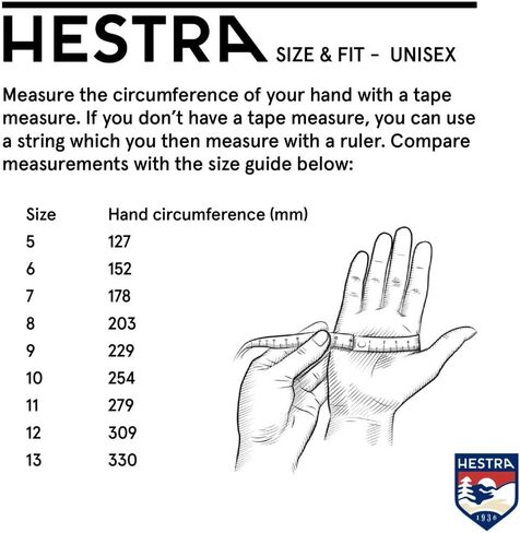 Hestra Windstopper Tour Glove - Fleece Glove for Cross Country Skiing and Ski Touring in Saudi Arabia
