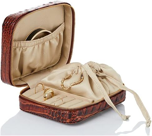 BRAHMIN Black Melbourne Lori Jewelry Case in Saudi Arabia