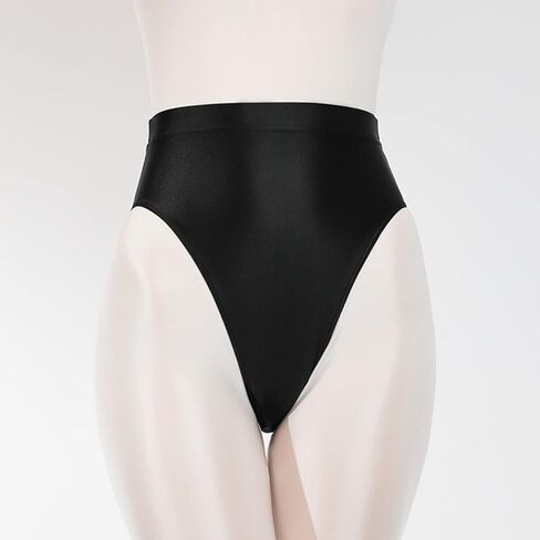 cloudmall Women's High Cut Thongs Briefs Ballet Dance Underwear Booty Shorts Shiny Panties in Kuwait
