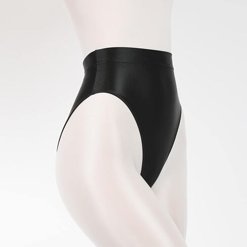 cloudmall Women's High Cut Thongs Briefs Ballet Dance Underwear Booty Shorts Shiny Panties in Kuwait