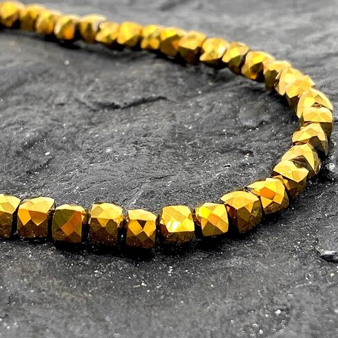 قلادة ABCGEMS من خرز الإيوليت التنزاني مع مشبك جراد البحر من الفضة الإسترلينية وسلسلة ممتدة 2 بوصة (تقنية قطع ثورية تضفي مظهرًا أكثر ديناميكية على المكعب التقليدي) مكعب سحري ثلاثي الأبعاد مقطوع بالألماس (قابل للتعديل 15.5 + 2 بوصة) صغير 4 مم in Kuwait