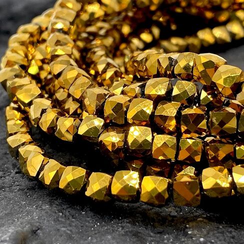 قلادة ABCGEMS من خرز الإيوليت التنزاني مع مشبك جراد البحر من الفضة الإسترلينية وسلسلة ممتدة 2 بوصة (تقنية قطع ثورية تضفي مظهرًا أكثر ديناميكية على المكعب التقليدي) مكعب سحري ثلاثي الأبعاد مقطوع بالألماس (قابل للتعديل 15.5 + 2 بوصة) صغير 4 مم in Kuwait