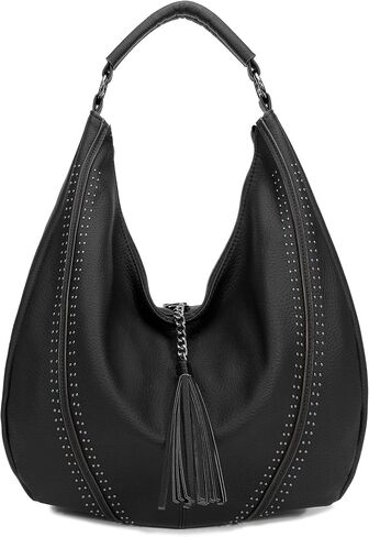 Hobo Bags for Women Large Handbags Designer Purses PU Leather Oversized Crossbody Shoulder Totes Stylish in Kuwait
