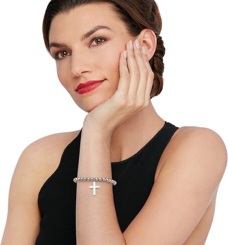 روس سيمونز الإيطالية الفضة الاسترليني الصليب بولو سوار in Kuwait