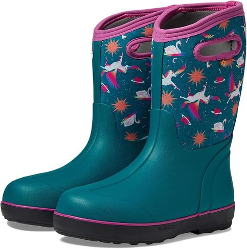 BOGS Classic II Space Pegasus (Toddler/Little Kid/Big Kid) Teal Multi 1 Little Kid M in Saudi Arabia