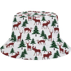 Halloween Bucket Hat, Reversible Fisherman Cap for Men Women Packable Beach Sun Hat Outdoor Summer Travel Hiking Caps Hats