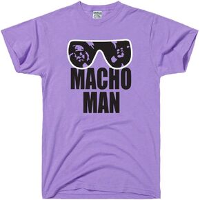 قميص DIRTYRAGZ Macho Man Randy Savage - تي شيرت للمصارعة للرجال في الثمانينيات، زي تي شيرت WWF، تي شيرت مضحك برسومات in Kuwait