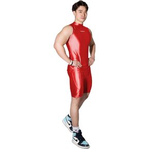 ملابس لياقة بدنية ضيقة ومرنة من سلسلة AMORESY Poseidon، سترة جري رياضية رائعة وحريرية للياقة البدنية in Kuwait