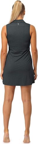 icyzone Tennis Polo Dress for Women, Golf Running Workout Athletic Tank Dresses in Saudi Arabia
