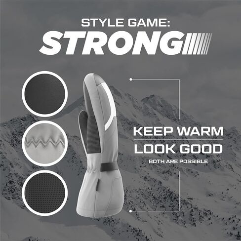 Gordini Women's Ski Mittens Cold Weather Waterproof Gore-tex Insulated Gauntlet Snow in Kuwait