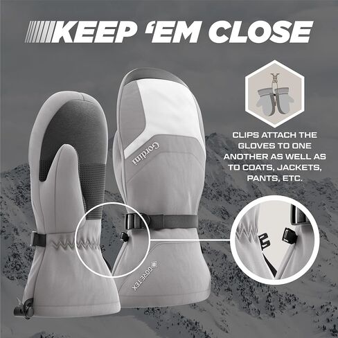 Gordini Women's Ski Mittens Cold Weather Waterproof Gore-tex Insulated Gauntlet Snow in Kuwait