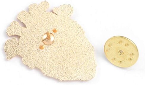 روفارس الصبار المينا القلب طية الصدر دبوس التشريحي القلب بروش دبوس الملحقات لحقائب الظهر شارات القبعات حقائب للنساء الفتيات الأطفال هدية in Kuwait