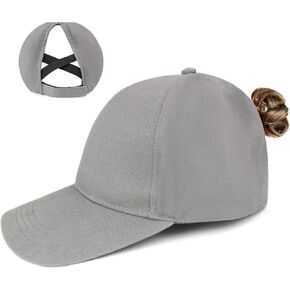 قبعات البيسبول النسائية KOFULL، قبعات ذيل الحصان للنساء، قبعة كعكة فوضوية متقاطعة in Kuwait