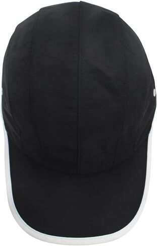 قبعة جري عالية الأداء تناسب الجميع: حماية من الشمس، سريعة الجفاف مع ملاءمة مريحة قابلة للتعديل للجنسين in Kuwait