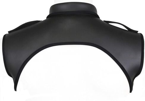 HUI GUO للرجال من النيوبرين، حزام صدر للجسم، زي طية صدر السترة، حزام مرن من الألياف اللدنة مع أزرار ضغط للرقبة in Kuwait