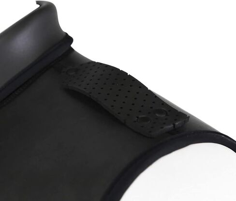 HUI GUO للرجال من النيوبرين، حزام صدر للجسم، زي طية صدر السترة، حزام مرن من الألياف اللدنة مع أزرار ضغط للرقبة in Kuwait