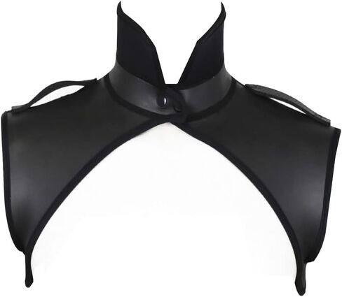 HUI GUO للرجال من النيوبرين، حزام صدر للجسم، زي طية صدر السترة، حزام مرن من الألياف اللدنة مع أزرار ضغط للرقبة in Kuwait