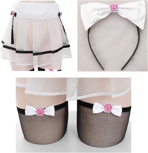 القطة تأثيري حلي انمي ياباني فستان الزي المرأة لوليتا هريرة مجموعة الملابس الداخلية in Kuwait