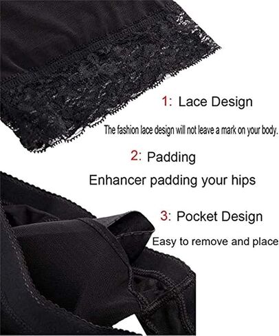 Butt Lifter Panties for Women Seamless Padded Underwear Booty Pads Hip Enhancer Panty in Kuwait