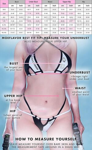 MOEFLAVOR Kawaii تأثيري خطر اللاعب الأرنب بيكيني | مثير أنيمي زي ملابس السباحة الملابس الداخلية | مقاسات عادية ومقاسات كبيرة للسيدات in Kuwait