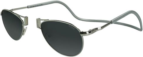 نظارة شمسية كليك مغناطيسية، عدسات مستقطبة، حماية 100% من الأشعة فوق البنفسجية فئة A وB، هيكل قابل للتعديل، نظارة شمسية أفياتور (صغير - كبير) in Kuwait