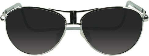 نظارة شمسية كليك مغناطيسية، عدسات مستقطبة، حماية 100% من الأشعة فوق البنفسجية فئة A وB، هيكل قابل للتعديل، نظارة شمسية أفياتور (صغير - كبير) in Kuwait